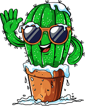 Frozen Cactus Air logo